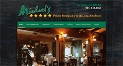 Desktop Screenshot of michaelsrestaurantslidell.com